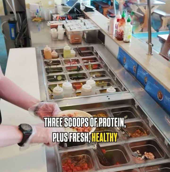 Island Fin Poké build-your-own poké bowl line